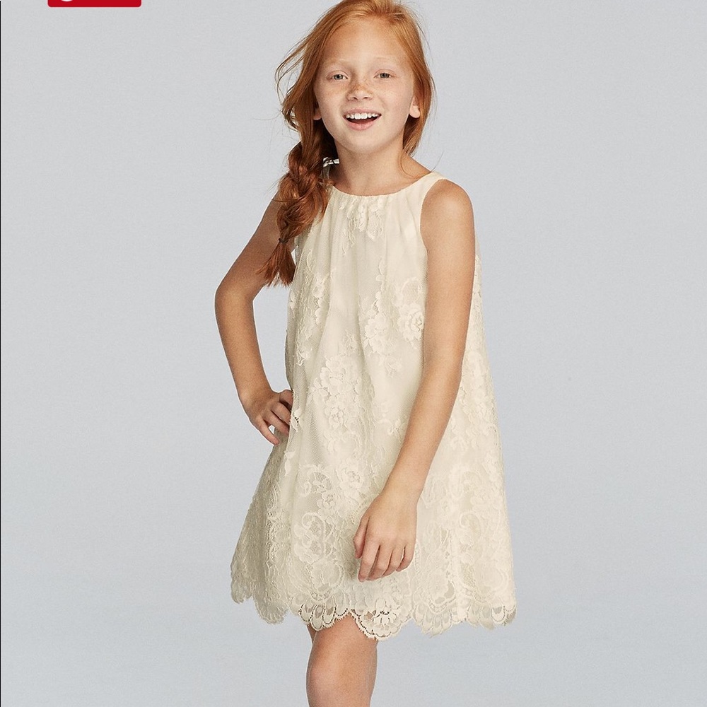 Kids formal dress in Ivory